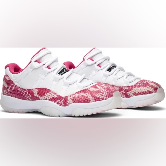 Women’s Air Jordan 11 Retro Low ‘Pink Snakeskin’ - 8.5 - Picture 3 of 4
